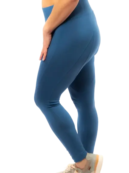 Phone Pocket Leggings BambooYou Baltic Blue Xs